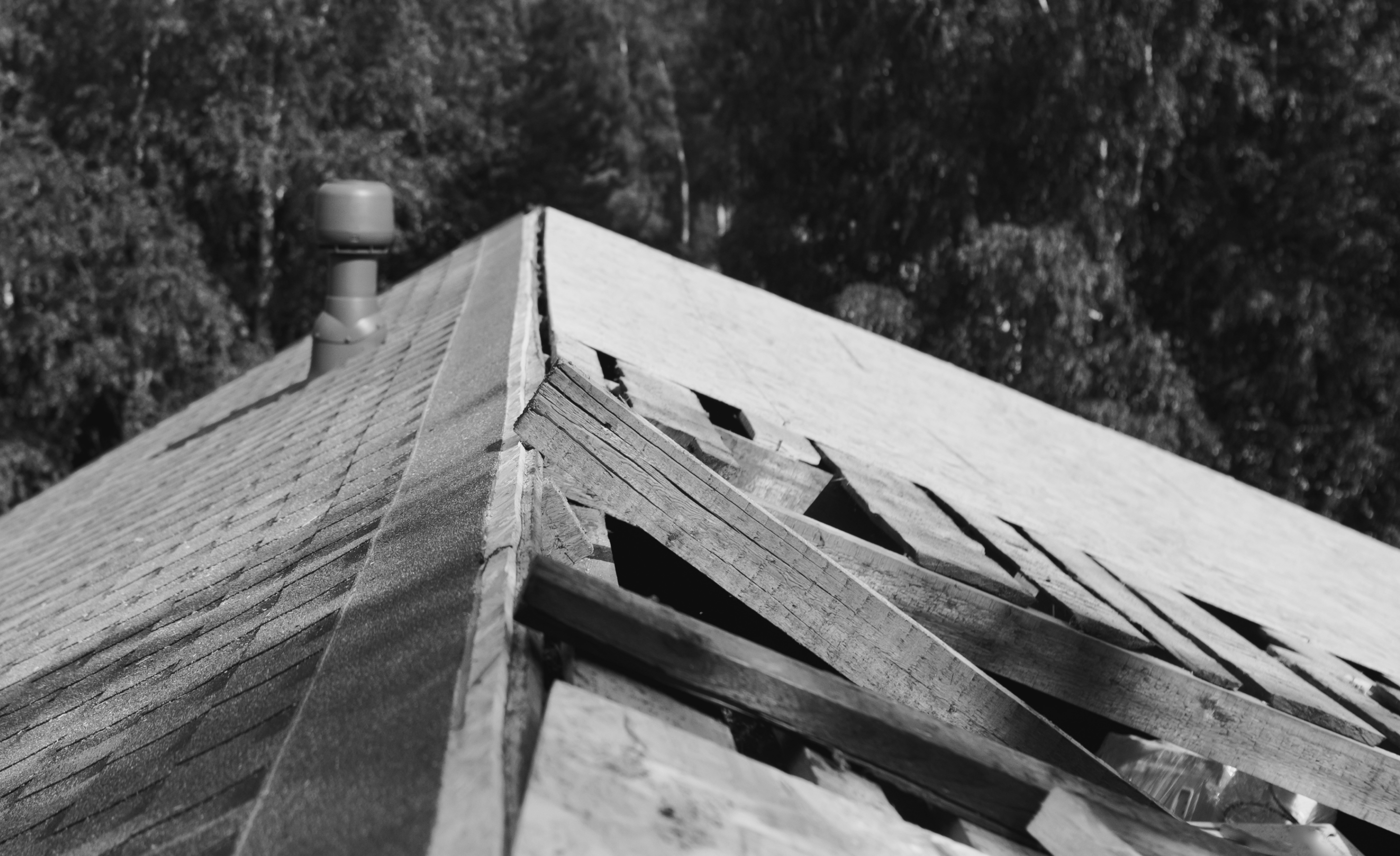 Decking and Rafter Repairs | Roofing Projects