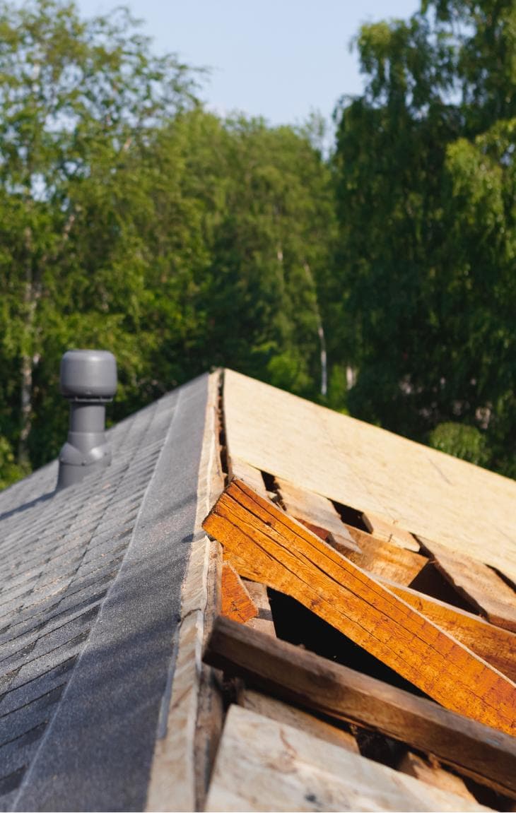 Broken Roof | Roof Repairs