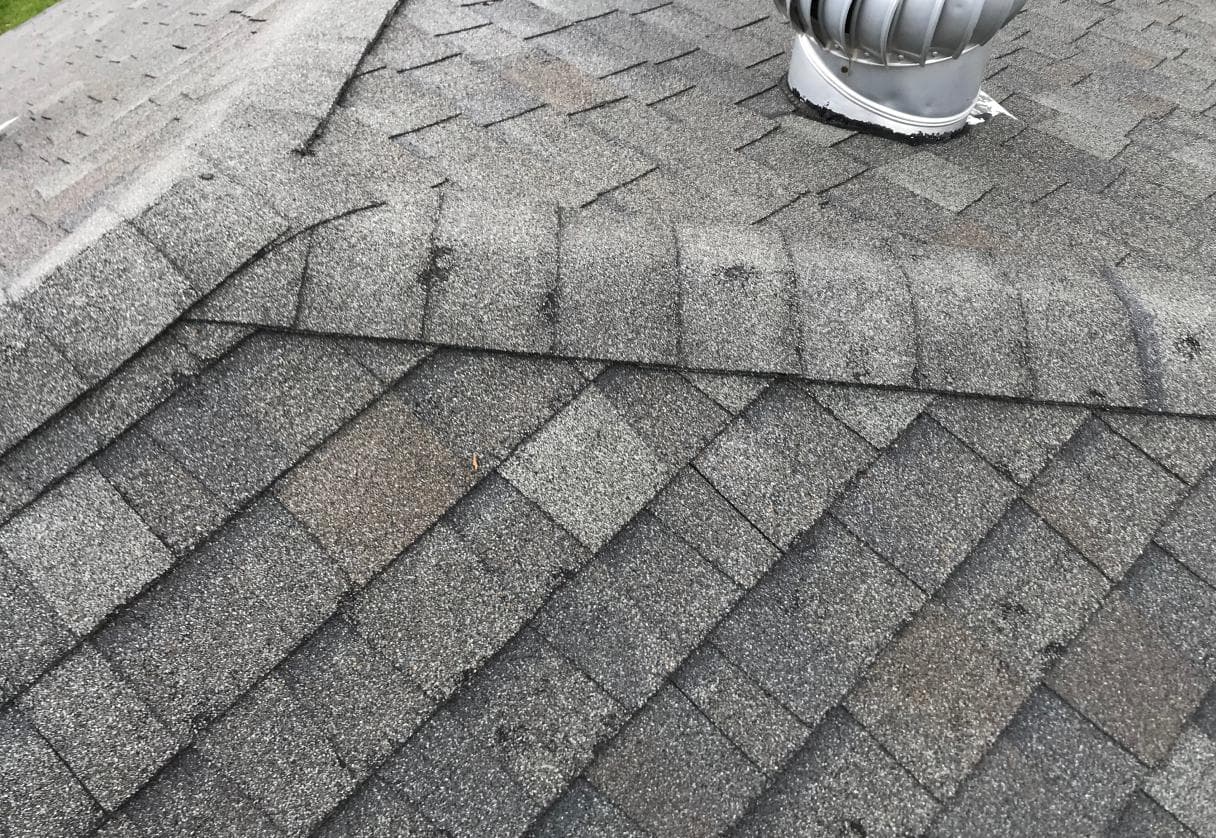 Storm Damage on Roof Shingles | Roof Repairs 