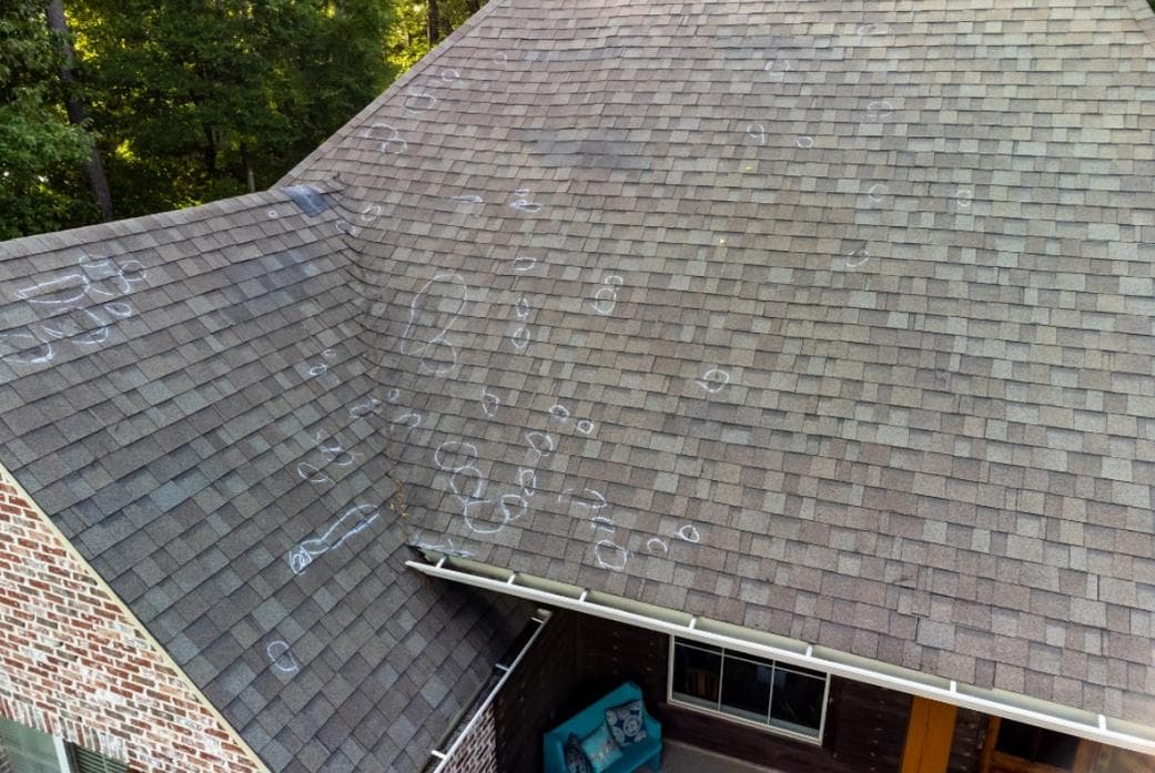 Roof Hail Damage | Cypress Blog
